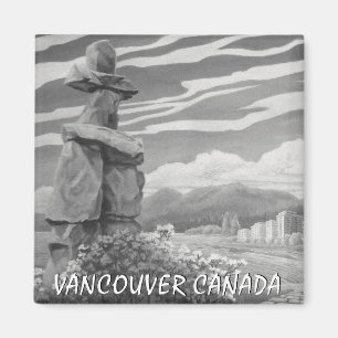 Vancouver Magnet Souvenir Vancouver Cadeaux emblém