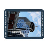 Vancouver Magnet Vancouver CN Gepersonaliseerd Mag Magneet (Horizontaal)