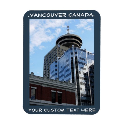 Vancouver Magnet Vancouver CN Gepersonaliseerd Mag Magneet (Verticaal)