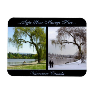 Vancouver Magnet Vancouver CN Magnet personnalisé