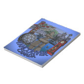 Vancouver Notepad Vancouver Landmarks Souvenir Notitieblok (Gedraaid)