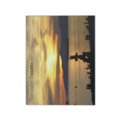 Vancouver Notepad Vancouver Landmarks Souvenir Notitieblok (Gedraaid)