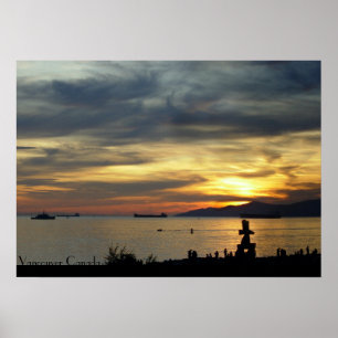 Vancouver Poster English Bay Vancouver Print