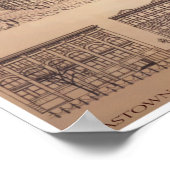 Vancouver Poster Gastown Souvenir Art Print (Hoek)