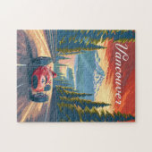 Vancouver raceauto legpuzzel (Horizontaal)