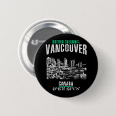Vancouver Ronde Button 5,7 Cm (Voorkant /achterkant)