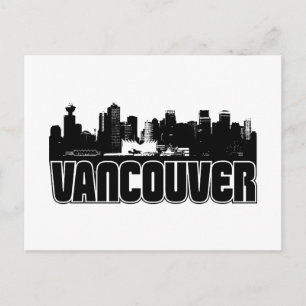 Vancouver Skyline Briefkaart