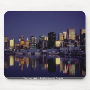 Vancouver skyline, British Columbia, Canada Muismat