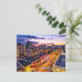 Vancouver Skyline, Brits-Columbia, Canada Briefkaart (Staand voorkant)