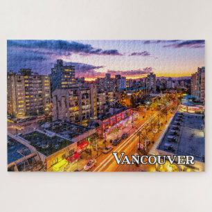 Vancouver Skyline, Brits-Columbia, Canada Legpuzzel