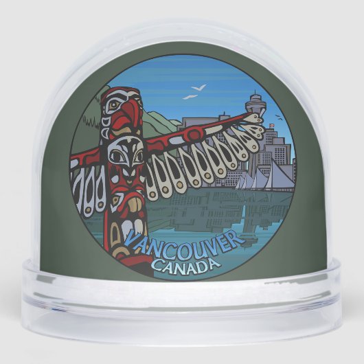 Vancouver Snow Globe Custom Vancouver Snowglobe (Avant)