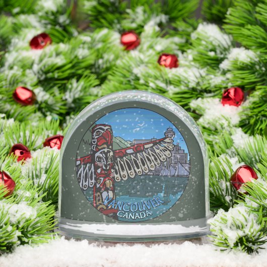 Vancouver Snow Globe Custom Vancouver Snowglobe (Noël)