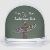 Vancouver Snow Globe Custom Vancouver Snowglobe (Arrière)