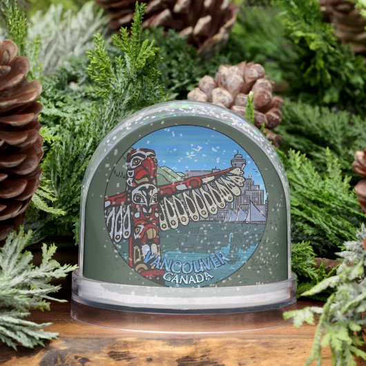 Vancouver Snow Globe Custom Vancouver Snowglobe (Hiver)