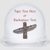 Vancouver Snow Globe Custom Vancouver Snowglobe (Arrière)