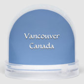 Vancouver Snow Globe Custom Vancouver Snowglobe (Arrière)