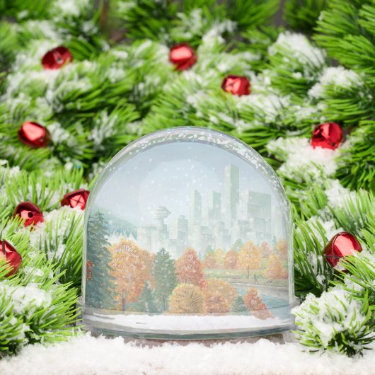 Vancouver Snow Globe Custom Vancouver Snowglobe (Noël)