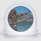 Vancouver Snow Globe Custom Vancouver Snowglobe Sneeuwbol (Voorkant)
