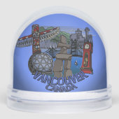 Vancouver Snow Globe Custom Vancouver Snowglobes (Avant)