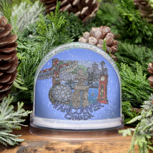 Vancouver Snow Globe Custom Vancouver Snowglobes (Hiver)