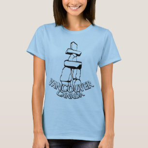 Vancouver Souvenir Biologisch T-shirt Canada T-shi
