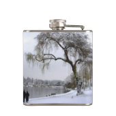 Vancouver Souvenir Flask Custom Vancouver BC Flask Heupfles (Achterkant)