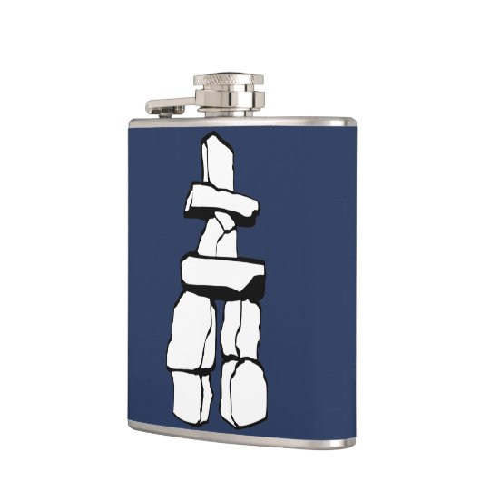Vancouver Souvenir Flask Vancouver Inukshuk Gifts Heupfles (Links)