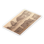 Vancouver Souvenir Magnet Gastown Landmark Magneet (Linkerzijde)