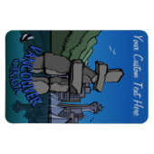 Vancouver Souvenir Magnet - Speciaal totem Gift Magneet (Horizontaal)