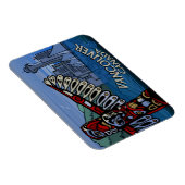 Vancouver Souvenir Magnet Totem Pole Landmark Gift Magneet (Rechterzijde)