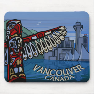 Vancouver Souvenir Muismat Vancouver Totem Gifts