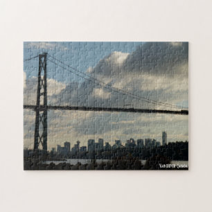 Vancouver Souvenir Puzzel Vancouver Lions Gate Legpuzzel