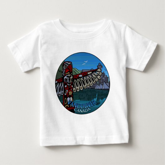 Vancouver Souvenir Shirt met lange mouwen Canada B (Voorkant)