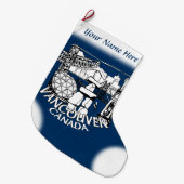 Vancouver Stocking Vancouver-kerststop Grote Kerstsok (Voorkant (Hangend))