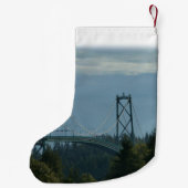 Vancouver Stocking Vancouver-kerststop Kleine Kerstsok (Achterkant)