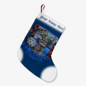 Vancouver Stocking Vancouver-kerststop Kleine Kerstsok (Voorkant (Hangend))