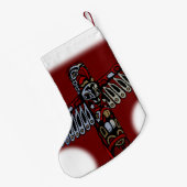 Vancouver Stocking Vancouver-kerststop Kleine Kerstsok (Achterkant (Hangend))