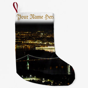 Vancouver Stocking Vancouver-kerststop Kleine Kerstsok