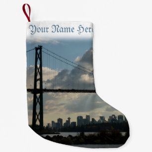 Vancouver Stocking Vancouver-kerststop Kleine Kerstsok