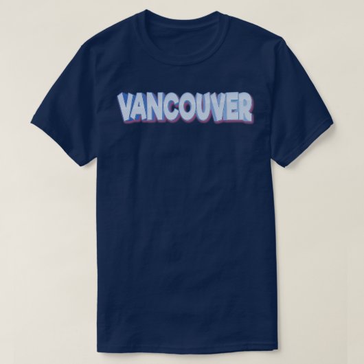 Vancouver T-shirt (Design voorkant)