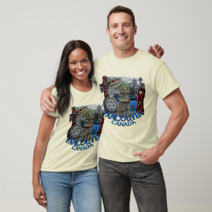 Vancouver T-shirt Souvenir Organic Vancouver Shirt