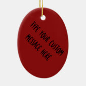 Vancouver Totem Pole Souvenir Native Art Ornament (Achterkant)