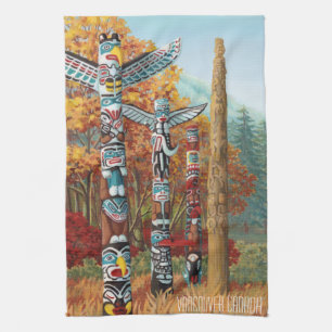 Vancouver Towel Specialized Souvenir Tea Towel Theedoek