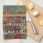 Vancouver Towel Vancouver Souvenir Tea Towel Theedoek (Quarter Fold)