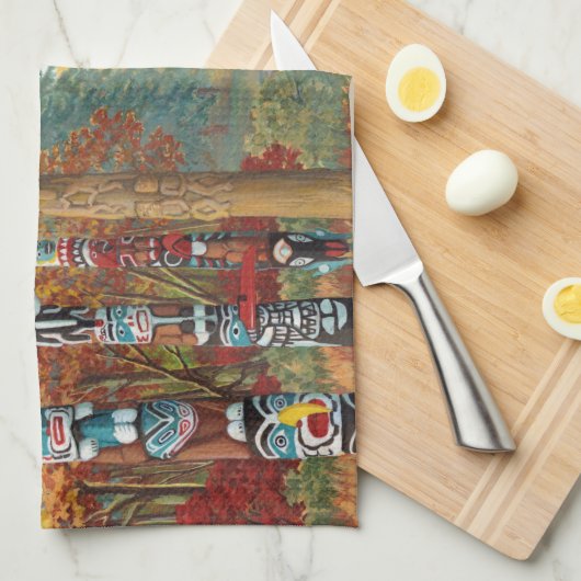 Vancouver Towel Vancouver Souvenir Tea Towel Theedoek (Quarter Fold)