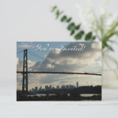 Vancouver Uitnodigingen Gepersonaliseerd Vancouver (Staand voorkant)