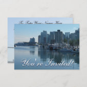 Vancouver Uitnodigingen Gepersonaliseerd Vancouver (Voorkant / Achterkant)