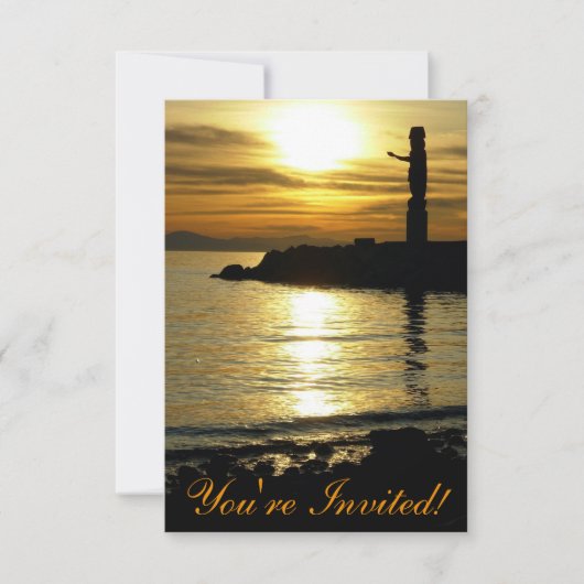 Vancouver Uitnodigingen Gepersonaliseerd Vancouver (Voorkant)