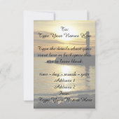 Vancouver Uitnodigingen Gepersonaliseerd Vancouver (Achterkant)