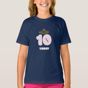 Vandaag 10 jaar Prinses 10e verjaardag T-shirt